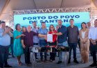 Porto do Povo  tem obra iniciada, resultado da união de Randolfe, DNIT, Prefeitura de Santana e Governo do Amapá