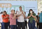 Governador Clécio e Bala Rocha assinam termos para obras de mobilidade urbana e serviços de coleta de lixo em Santana