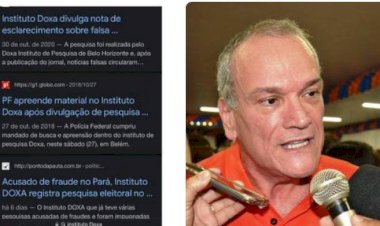 Empresa que divulgou pesquisa favorável à Jaime Nunes, sofreu ação da Polícia Federal por manipular  resultados