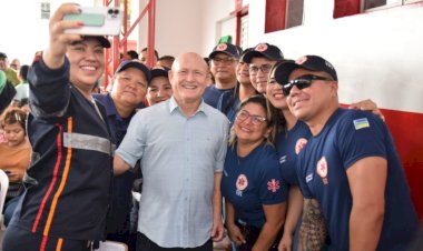 Entrega da nova sede para funcionamento do SAMU