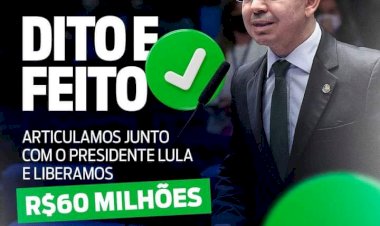 Randolfe garante junto ao Governo Lula a liberação de cerca de R$60 milhões para investimentos em todo o Amapá