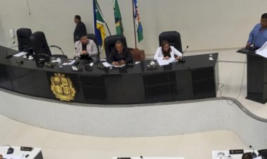 Secretário de obras de Santana explana ações executadas pela pasta em Sessão Ordinária da Câmara Municipal