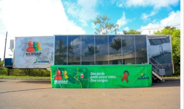 Carreta itinerante do Hemoap para ampliar doações de sangue será entregue pelo governo Clécio e Davi Alcolumbre