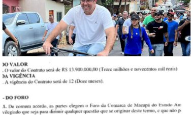 ESCÂNDALO NA GESTÃO  FURLAN:  Contrato milionário de R$ 13.900.000.00 (Treze milhões e novecentos mil reais)  entre Prefeitura de Macapá e empresa paulista começa a ser rastreado pelo Ministério Público do Amapá