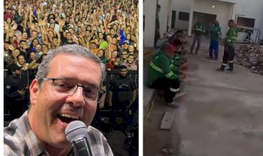 Prefeito  Furlan promove gastança com ações eleitoreiras e deixa trabalhadores da limpeza urbana sem salários