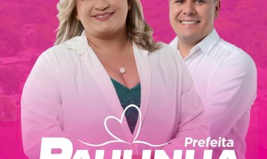 Eleições 2024: Prefeita Paulinha Santos lidera com 72.1% as intenções de voto para Prefeitura de Serra do Navio, aponta pesquisa.