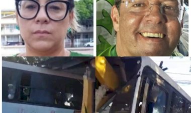 Parabéns Paty Almeida: Ônibus velho sem freio bate em panificadora em Macapá, mas prefeito Furlan ignora crise no transporte público
