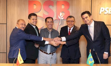 PSB anuncia apoio à candidatura de Alcolumbre à presidência do Senado