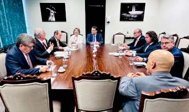 Bancada do MDB anuncia apoio à candidatura de Alcolumbre