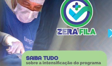 Governador Clécio Luís lança programa Zera Fila e vai fazer mais de 600 cirurgias por mês