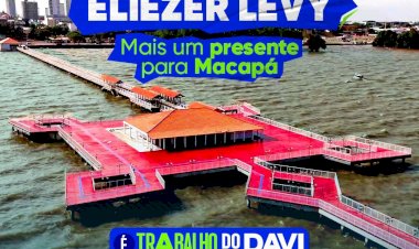 Articulador dos recursos para reforma do Trapiche, Alcolumbre diz que nova orla atrairá investimento, emprego e turismo para a região