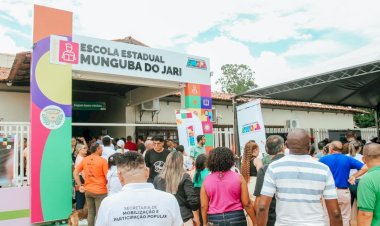 Governador Clécio Luís entrega a escola Estadual Munguba do Jari totalmente revitalizada