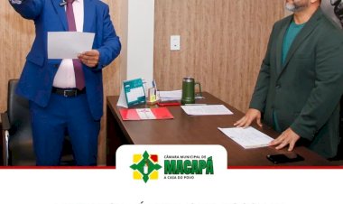 Vereador Zé Luiz Nogueira toma posse na Câmara  de Macapá