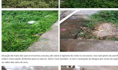Escola municipal é  abandonada por Furlan e pais exigem reforma imediata