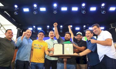 Davi Alcolumbre garante início das obras de pavimentação do Ramal do Manga