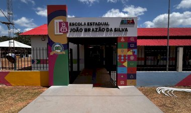Governo Clécio Luís entrega reforma da Escola Estadual João Brazão da Silva na região do Aporema