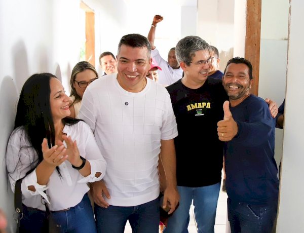 Randolfe e Ary acompanham os avanços de obras de mais de R$3 milhões em Vitória do Jari