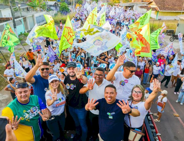 44044 nas ruas: Rodolfo Vale reúne multidão em Santana em caminhada histórica