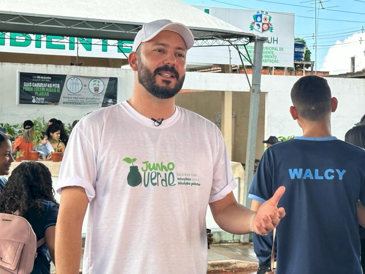 Junho Verde: Prefeitura de Santana através da Semduh realiza oficina de produção de vassouras ecológicas