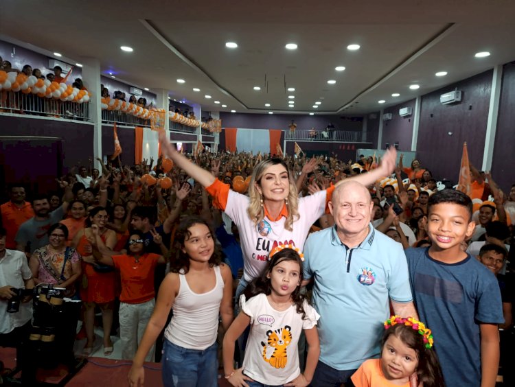 Uma multidão prestigiou o lançamento da candidatura de Ithiara Madureira à vereadora por Santana