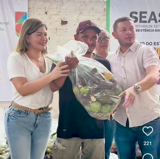Com emendas de Aline Gurgel, ex-deputada federal e ex-secretária de Assistência Social e do senador Davi Alcolumbre, a segunda parte do Programa de Aquisição de Alimentos acaba de ser implementada em cumprimento ao Programa Amapá Sem Fome.