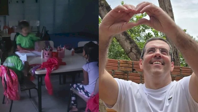 Desumano: Prefeito Furlan prefere gastar milhões com shows nacionais, enquanto crianças do Bailique estudam em situação precária no escuro