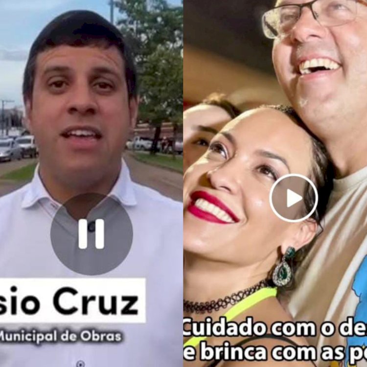 Símbolo de impunidade de corrupção da gestão Furlan, secretário de obras, Cássio Cruz, acusado de receber propina vira garoto propaganda da PMM.