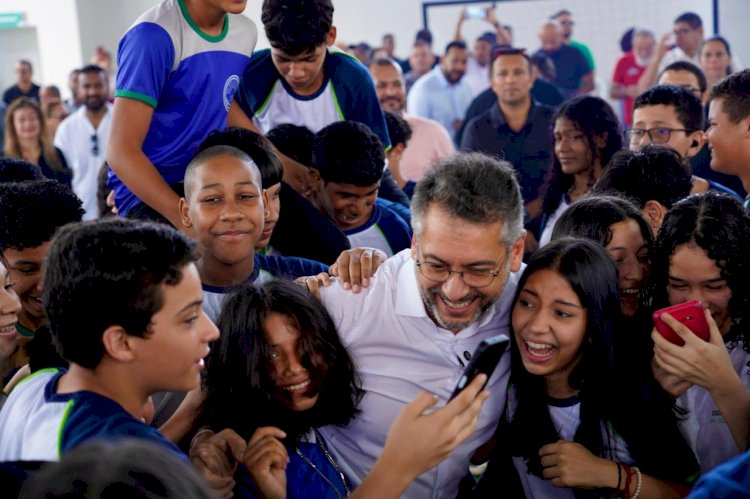 Educação de qualidade: Governador Clécio Luís entrega a escola Coaracy Nunes totalmente revitalizada