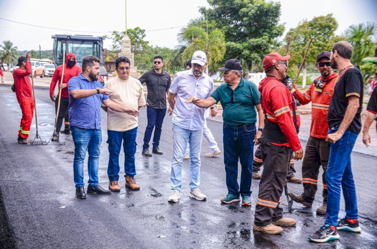 Governo Clécio Luís faz investimentos com obras de pavimentação das ruas e avenidas de Oiapoque