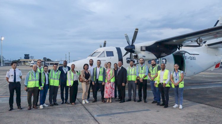 Governador Clécio Luís articula voos diretos: Macapá e Guiana Francesa em nova rota aérea