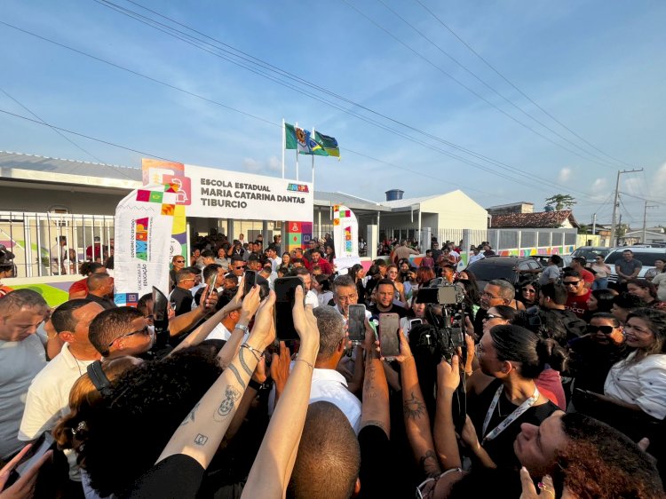 Valorização da Educação: Governador Clécio Luís entrega Escola Estadual Maria Catarina Dantas Tibúrcio totalmente moderna.