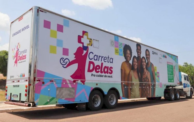 Com apoio da Prefeitura de Mazagão, Carreta Delas chega ao município dia 31 de outubro com serviços de saúde totalmente gratuitos
