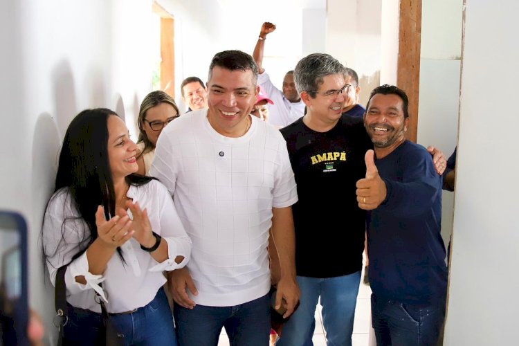Randolfe e Ary acompanham os avanços de obras de mais de R$3 milhões em Vitória do Jari
