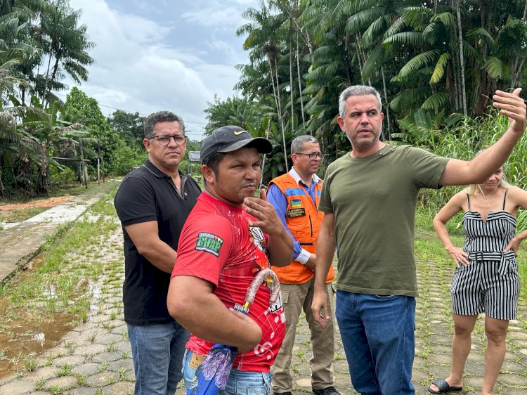 Tartarugalzinho recebe apoio federal e estadual para enfrentamento da enchente