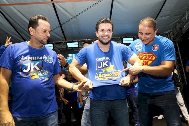 Candidatura que mais vem crescendo: família JK entra em peso na campanha 151 de Acácio Favacho ao Senado